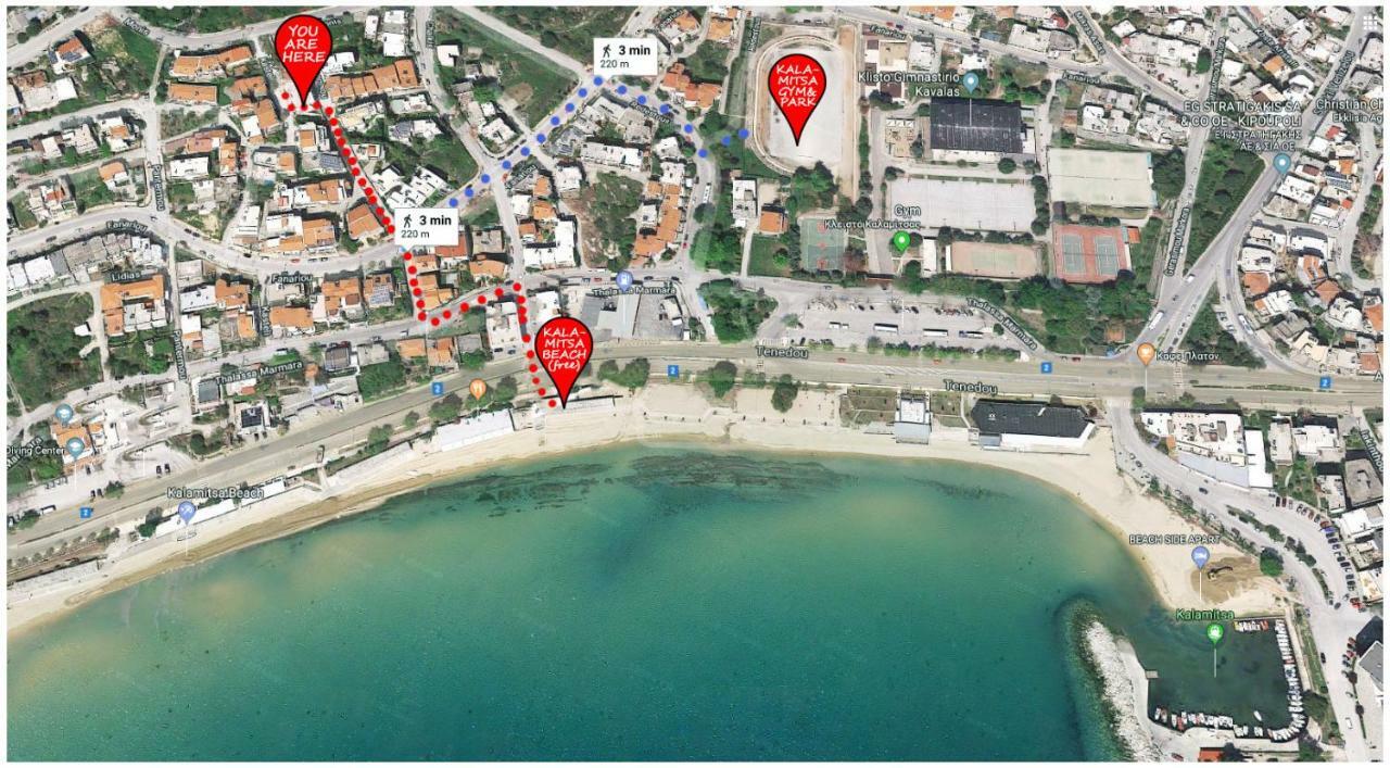 Sea Breeze Flat Apartment Кавала Екстериор снимка